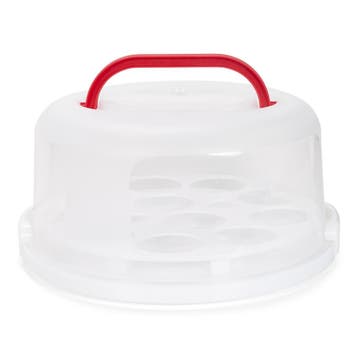 Patisse Taart/Cupcake Bewaardoos Kunststof Ø30cm, Verzenden, Nieuw