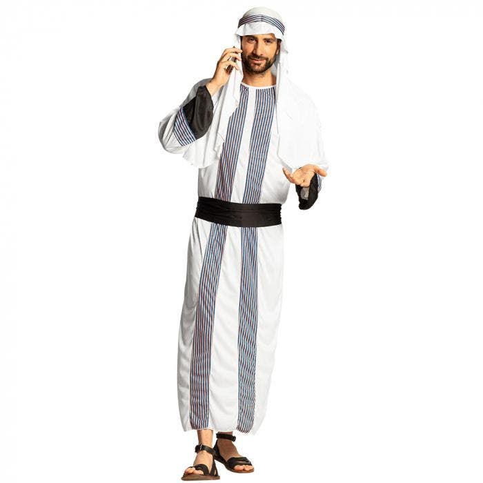 Volwassenkostuum Sjeik Razi, Kleding | Heren, Carnavalskleding en Feestkleding, Nieuw, Ophalen of Verzenden