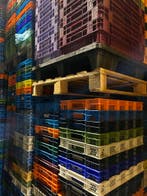 kipkratten partij vleeskratten nestbaar stapelbak 60x40x15, Gebruikt, 40 tot 60 cm, 50 tot 75 cm, Minder dan 35 cm