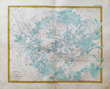 Celestial Map - Wereldbol / Hemelkaart / Noordelijk halfrond, Nieuw