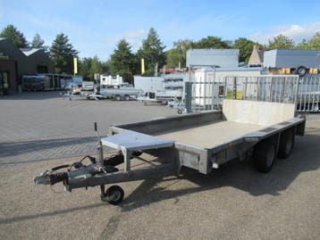 Ifor Williams GX126  machinetransporter 366x184cm 3500kg, Ophalen, Gebruikt