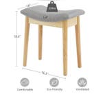 Kaptafel Kruk met Opbergruimte – Fluwelen Make-up Kruk, Verzenden, Nieuw