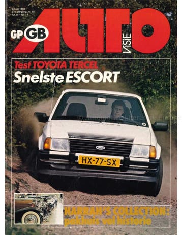 1982 AUTOVISIE MAGAZINE 15 NEDERLANDS, Nieuw, Author