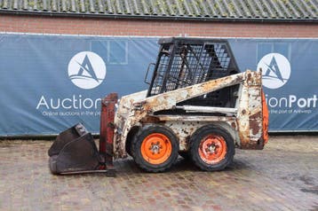 Veiling: Schranklader Bobcat 543 Diesel, Ophalen, Wiellader of Shovel