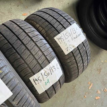 2 x GT Radial 195-50-13 C Zomerbanden 7,5mm, 13 inch, Ophalen of Verzenden, Band(en), 195 mm