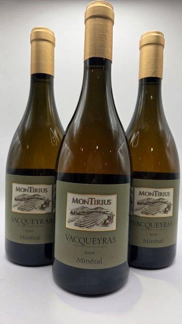 2009 Domaine Montirius, Minéral - Vacqueyras - 3 Fles (0,75, Nieuw