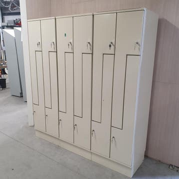 12-deurs Oostwoud ruimte besparende Z-lockerkast - 195x180x5, Ophalen of Verzenden, Nieuw