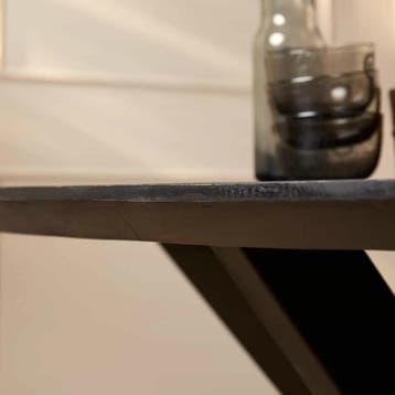 Eettafel Brandy Black | 160 cm | Ovaal | Starfurn, Ophalen of Verzenden, Nieuw