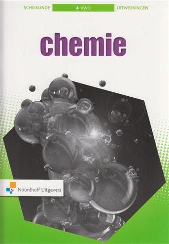 Chemie 6e ed vwo 4 uitwerkingenboek 9789001817169, Boeken, Techniek, Zo goed als nieuw
