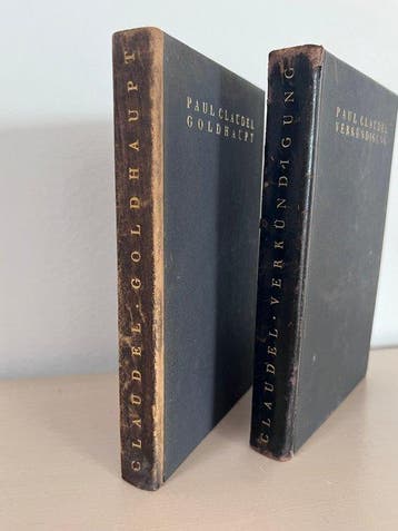 Paul Claudel - Paul Claudel – Verkündigung / Goldhaupt –, Antiek en Kunst, Antiek | Boeken en Bijbels