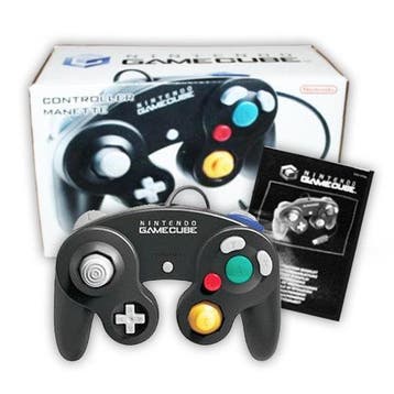 Gamecube Controller Zwart Origineel in Doos, Spelcomputers en Games, Spelcomputers | Nintendo GameCube, Ophalen of Verzenden, Zo goed als nieuw