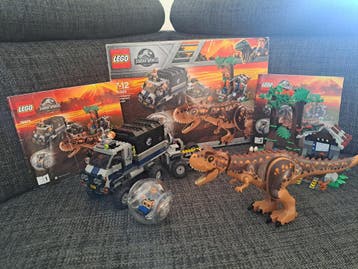 LEGO Jurassic World Gyrobolontsnapping van Carnotau 75929, Jurassic World, Verzenden, Lego, Zo goed als nieuw
