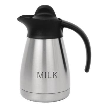 Isoleerkan met schroefdop en opschrift melk | 0,5L | 19,3(h), Verzenden, Nieuw in verpakking