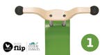 Wishbone mini-flip top green (Wishbone Flip Mix &amp), Kinderen en Baby's, Speelgoed | Buiten | Voertuigen en Loopfietsen, Ophalen of Verzenden