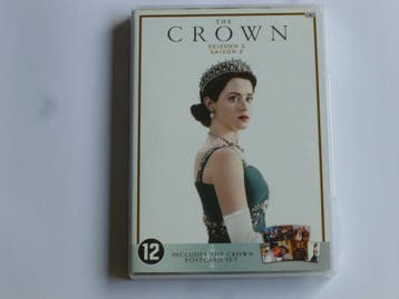 The Crown - Seizoen 2 (4 DVD) + postcard set, Cd's en Dvd's, Dvd's | Tv en Series, Ophalen of Verzenden, Zo goed als nieuw
