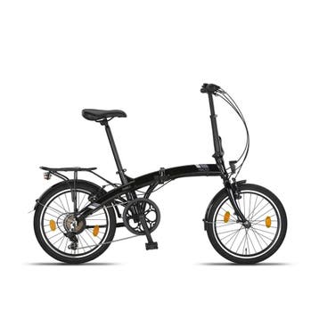 Pacto Vouwfiets 20 inch THREE 6 Speed Zwart, Nieuw
