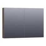 Brauer Impress Spiegelkast 100 cm - zonder Verlichting - Met, Huis en Inrichting, Badkamer | Badkamermeubels, Ophalen of Verzenden