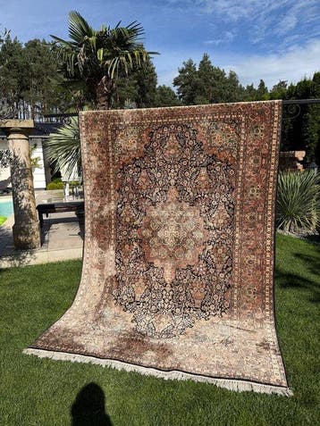 Unieke zijde Ghoum - Tapijt - 300 cm - 185 cm, Nieuw