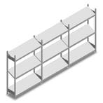 Aanbieding: Voordeelrij legbordstelling met schuine