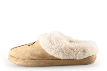 Super Cracks Pantoffels in maat 40 Beige, Verzenden, Beige, Zo goed als nieuw, Super Cracks