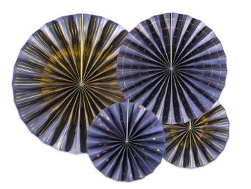 Decoratieve Rozetten Blauw/Goud, Ophalen of Verzenden, Nieuw