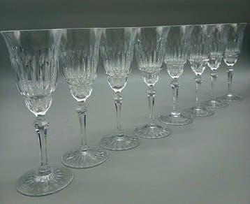 Drinkservies (8) - Kristal - Belle Époque-fluit