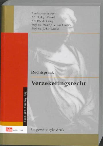 Rechtspraak Verzekeringsrecht - A.A.J. Wissink 9789012381543, Verzenden, Gelezen, A.A.J. Wissink