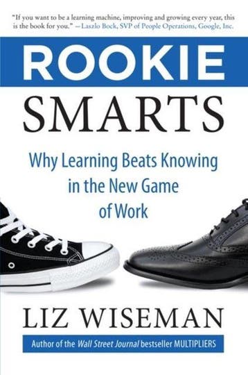 Rookie Smarts - Liz Wiseman 9780062322630, Verzenden, Gelezen, Liz Wiseman