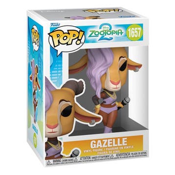 Zootopia 2 POP! Movies Vinyl Figure Gazelle 9 cm, Ophalen of Verzenden, Nieuw