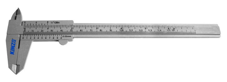 Budget schuifmaat (kunststof, plastic) 150 mm, Doe-het-zelf en Verbouw, Gereedschap | Handgereedschap, Nieuw, Ophalen of Verzenden
