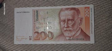 Duitsland. - 200 Deutsche Mark 1989 - Pick 42 (Zonder