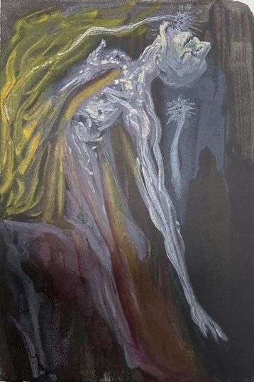 Salvador Dali (1904-1989) - The Furies - La Divine Comedie
