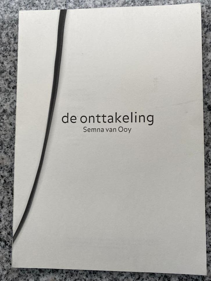 De onttakeling (Semma van Ooy), Boeken, Kunst en Cultuur | Beeldend, Gelezen, Schilder- en Tekenkunst, Verzenden