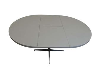 Vintage ronde eettafel Uitschuifbaar – mid-century tafel met, Ophalen of Verzenden, Nieuw
