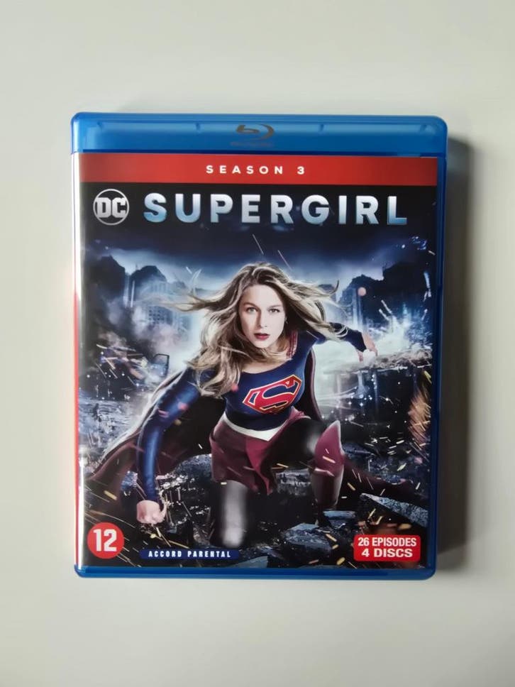 SUPERGIRL SEASON 3 (BLURAY), Cd's en Dvd's, Blu-ray, Gebruikt, Verzenden