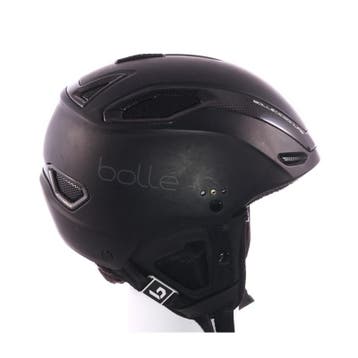 55 56 57 58 59 skihelm/snowboardhelm BOLLE V-LINE CARBON, Bl, Verzenden, Gebruikt