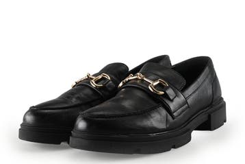 Manfield Loafers in maat 41 Zwart, Verzenden, Zwart, Overige typen, Zo goed als nieuw