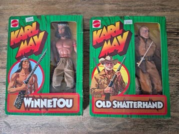 Mattel - Figuur - Karl May Winnetou en Old Shatterhand (2) -