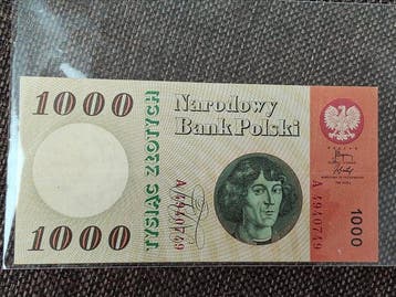 Polen. - 1000 Zlotych 1965 - Pick 141a (Zonder minimumprijs)