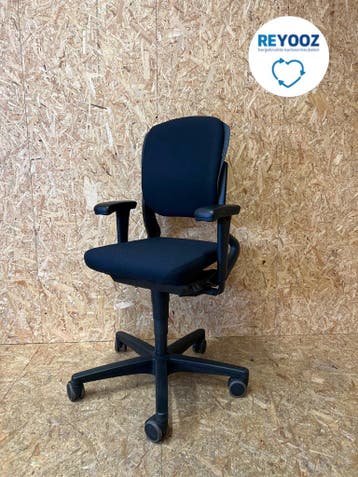 Bureaustoel Ahrend 230 - medium rug - zwarte stoffering...., Nieuw in verpakking