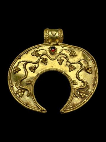 Oud-Romeins goud Hanger - Met XRF-test