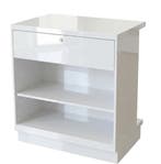 Excentric counter C-PEC-007 white full wood drawer, Zakelijke goederen, Kantoor en Winkelinrichting | Winkel en Inventaris