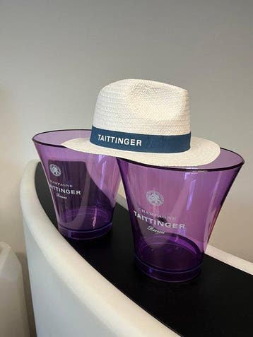 Taittinger - Champagne koeler (2) - Plastic - +
