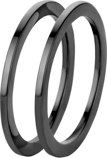 Melano friends Sade ring - Zwartkleurig - Dames - Maat 16.00, Verzenden, Nieuw