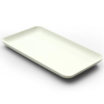 Sier Bagastro Suikerriet Bord Rechthoek 20x12x1,5cm 40st., Verzenden, Nieuw
