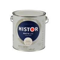 Goudlief Histor perfect finish lak mat 2,5 liter - zonlic..., Verzenden, Nieuw, Overige kleuren