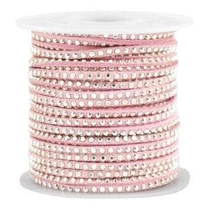 1 meter Imitatie leer 3mm met goud aluminium studs Imi su..., Ophalen of Verzenden, Nieuw, Draad