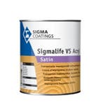Sigmalife VS Acryl Satin - Palissander - 10 liter, Doe-het-zelf en Verbouw, Verf, Beits en Lak, Beige, Nieuw, Beits, Ophalen of Verzenden