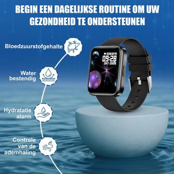 Golden Sound smartwatch Heren, Dames &amp; Kinderen - Met, Sieraden, Tassen en Uiterlijk, Smartwatches, Ophalen of Verzenden, Zo goed als nieuw