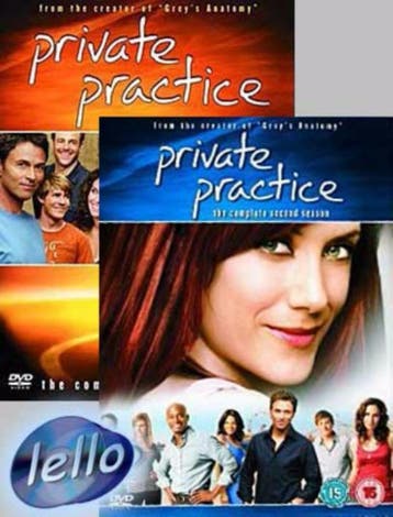 Private Practice, Seizoen 1 &amp; 2, 2 DigiPacks, nieuw, Cd's en Dvd's, Ophalen of Verzenden, Nieuw in verpakking, Drama